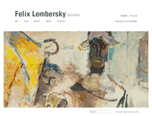 Tablet Screenshot of lembersky.org